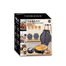Пристрій для приготування закусок 3 в 1 SOKANY SK-08006 600 Вт 546712 фото