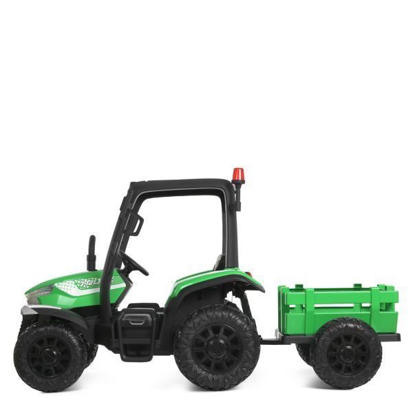 Дитячий електромобіль трактор M 4844EBLR-5 4х35W 12V14AH зелений 534172 фото