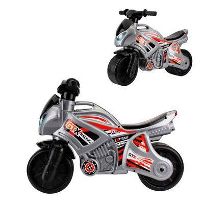 Каталка-толокар Technok Toys 7105 (2) детский двухколесный мотоцикл, серый 591839 фото