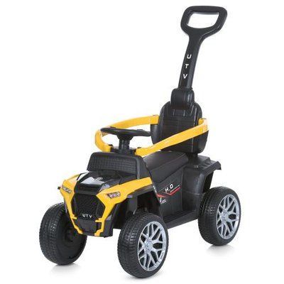 Детский квадроцикл Bambi Racer M 4803EL-6 6V 25W с ручкой желтый 533398 фото