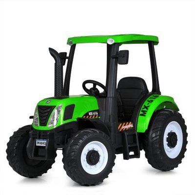 Дитячий електротрактор Bambi Racer M 4643EBLR-5 24V 2x200W Зелений 618456 фото