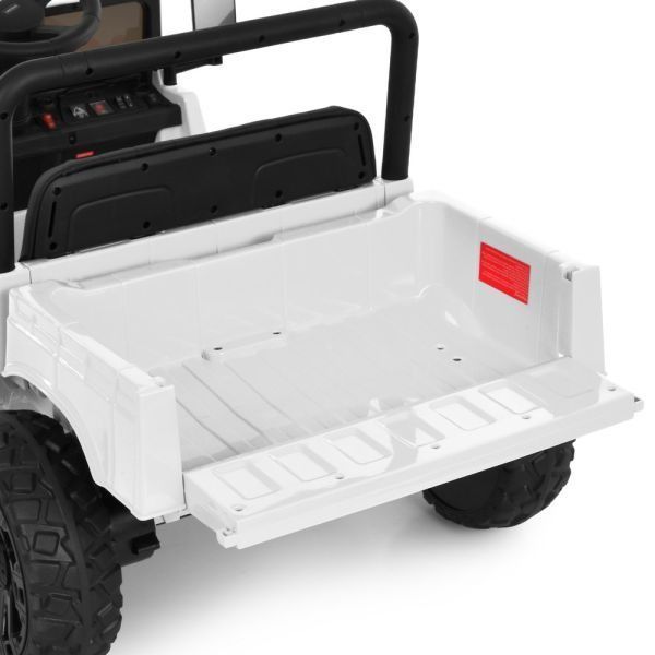 Дитячий електромобіль джип M 6308EBLR-1 2&times;35W 12V7AH білий 641060 фото