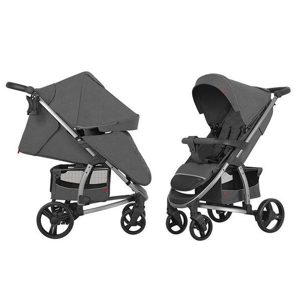 Прогулянкова коляска CARRELLO Vista CRL-8505 Shark Grey 478490 фото
