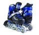 Ролики Scale Sports Синие LF 905, размер 38-42, светящиеся колеса 2755 фото 1