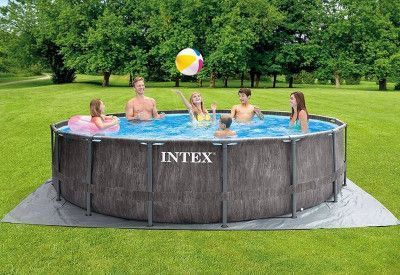 Бассейн каркасный Intex 26742, фильтр-насос в комплекте, круглый, 457х122 см 477494 фото