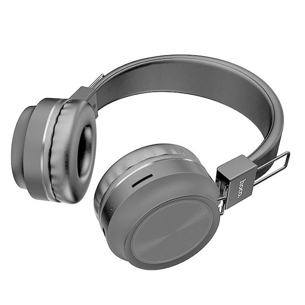 Бездротові навушники Hoco Promise W25 сірі 490620 фото