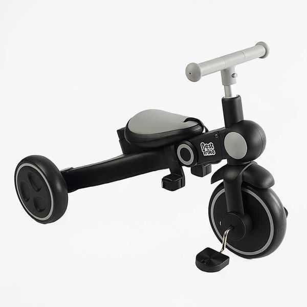 Детский Велосипед-коляска Трехколесный BestTrike BS-12-411 серый 587016 фото