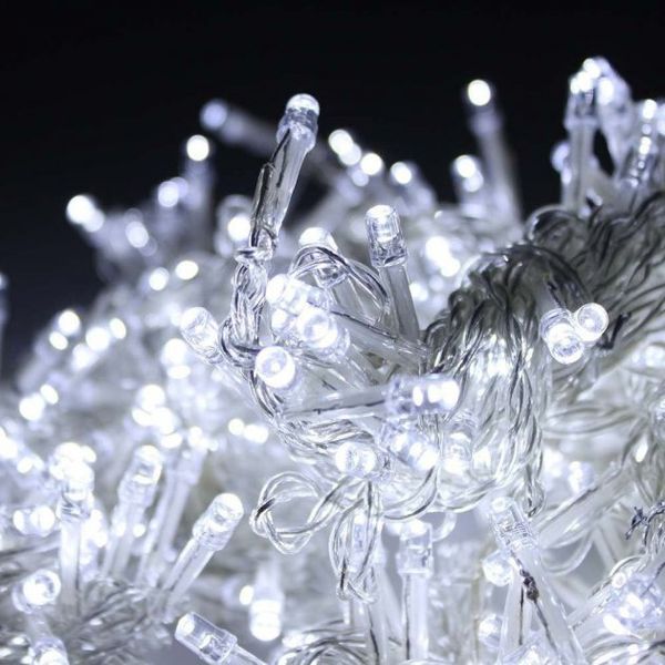 Гірлянда RD-7145 внутр. 300LED 25 м Провід-Білий, Колір ламп-Біла 450453 фото