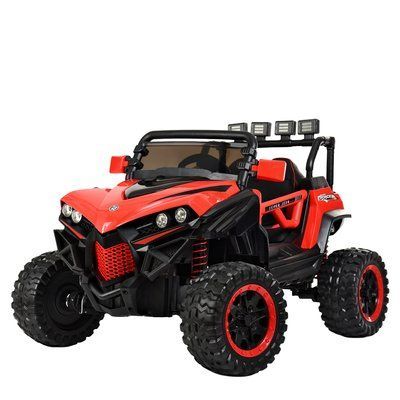 Електромобіль дитячий Bambi Racer M 3804EBLR-3 джип 4x45W 12V червоний 505933 фото