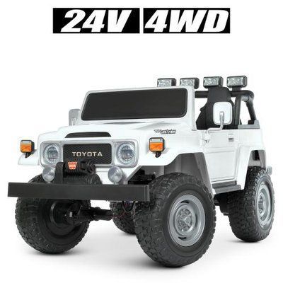 Дитячий електромобіль Bambi Racer M 4968EBLR-1 2 24V 4 x 80W Білий 507902 фото