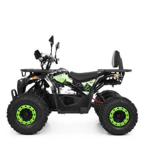 Детский электромобиль квадроцикл HB-EATV1450F-P-5 1500W 60V зеленый 640337 фото