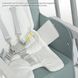 Стільчик-гойдалка для годування El Camino ME 1087 SWAN, регулювання по висоті і положенню, музика, управління смартфоном, Зелений 493447 фото 6