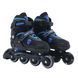 Раздвижные ролики Best Roller 40455-S , размер 31-34, черно-синие, светящиеся колеса 468280 фото 1