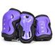 Комплект ролики-коньки 2 в 1 Scale Sport, Фиолетовый, размер 29-33, светящиеся колеса 469215 фото 4