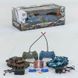 Танковий бій 333-ТК11 на радіокеруванні, акумулятор 3.6V, світло, звук 603246 фото 1