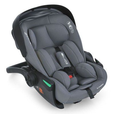 Детское автокресло El Camino i-FLOW ME 1198 серый 626256 фото