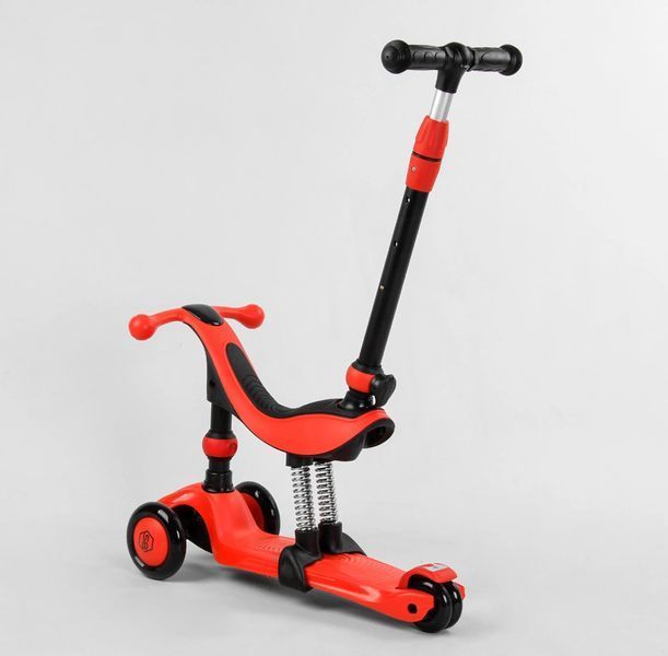 Дитячий трьохколісний самокат Best Scooter BS-71899 3в1, колеса зі світлом 464930 фото